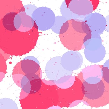 Detailed watercolour splatter background design