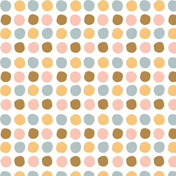 Hand painted watercolour polka dot pattern background