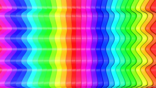 Render of 3D Geometric Abstract Background