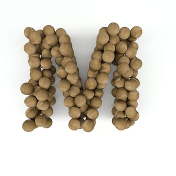 3D Render of  Alphabet Letter