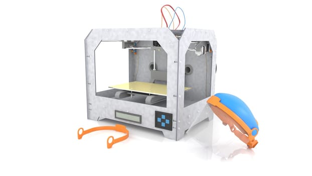render of Home 3d printer