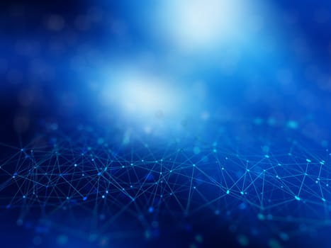 Abstract background showing network connections