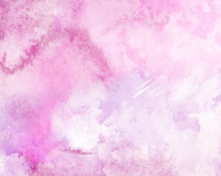Abstract background with a detailed pink painted watercolour texture