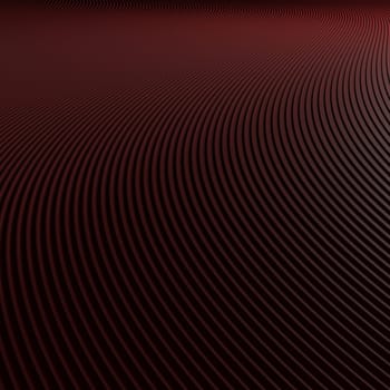 Render of 3D Geometric Abstract Background