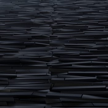 Render of 3D Geometric Abstract Background