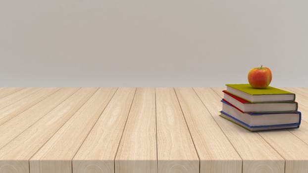 3D Render of BAck to School Concept