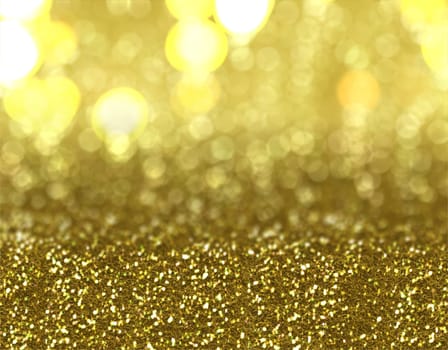 Christmas background with a gold glitter design