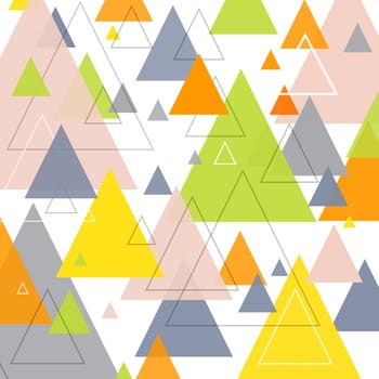 Abstract background with a retro styled design