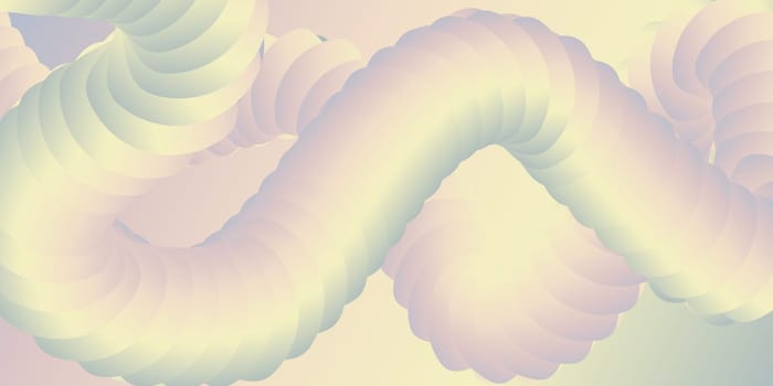 Banner background with an abstract 3D blend design