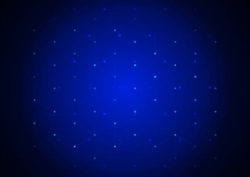 abstract background of connecting lines and dots