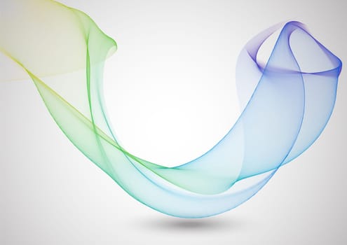 Abstract background with a flowing lines design