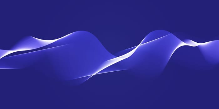 Abstract background with a flowing lines design