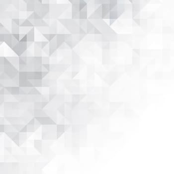Abstract background with a low poly monochrome design