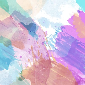 Abstract background with a painted watecolour texture