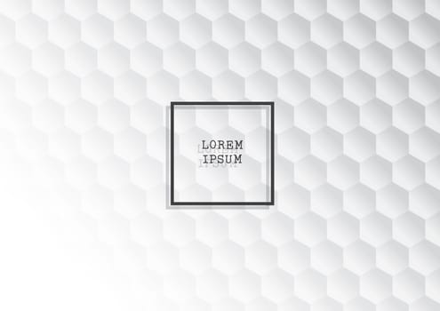 abstract background with monochrome hexagonal pattern
