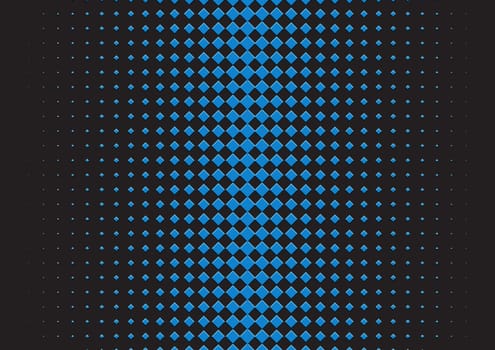 Abstract background with a halftone square design