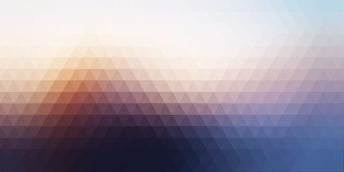 Abstract banner background with a low poly design