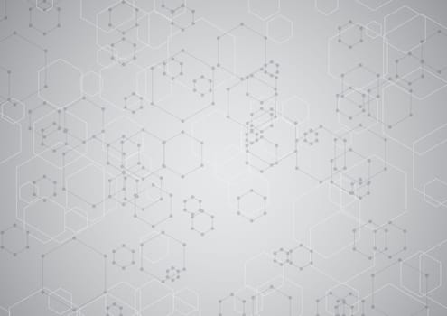 abstract background with a modern hexagonal tech design