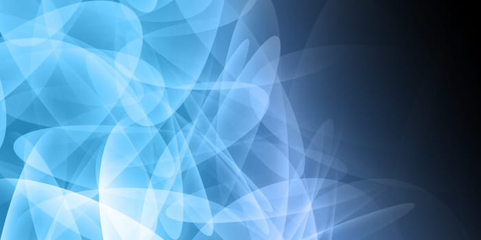 Banner template with an abstract design