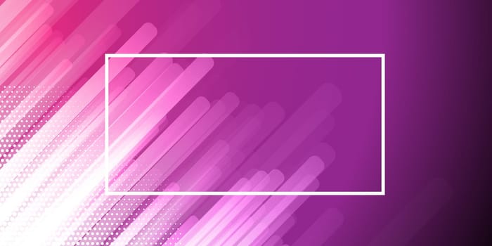 Banner template with an abstract design