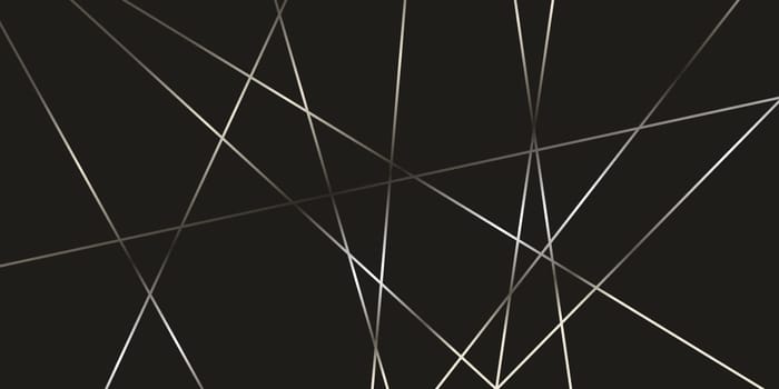 Abstract banner with a silver low poly geometric design