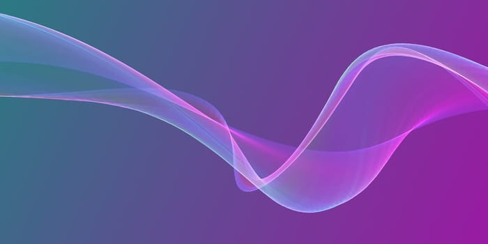 abstract banner with a modern flowing waves design