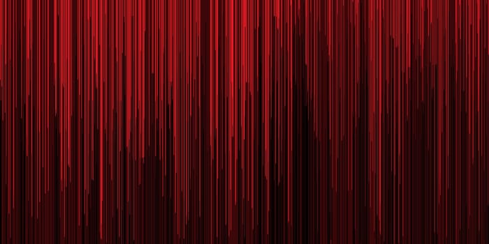 Banner template with red striped design