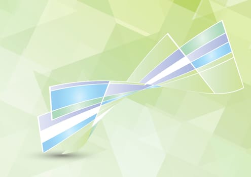 Abstract design background with low poly triangular design