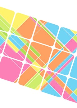 Abstract background with colourful design