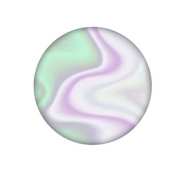 Abstract background with holographic design with cutout.