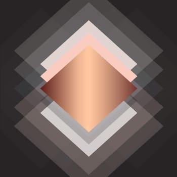 Abstract design background with a metallic gold texture