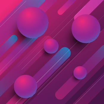 Abstract background with a retro styled design