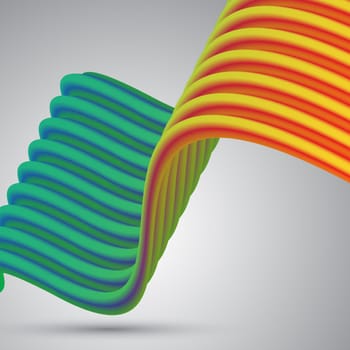 Abstract background with a creative 3D design