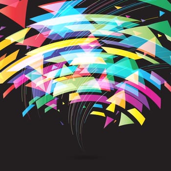 Decorative background with an abstract design