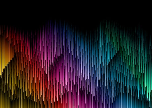 Abstract design background with rainbow lines design