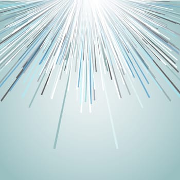 Abstract background with a starburst design