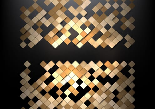 Abstract background with a geometric squares design