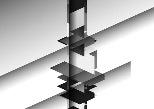 Abstract geometric background with low poly design