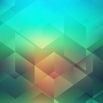 Abstract background with a geometric low poly design