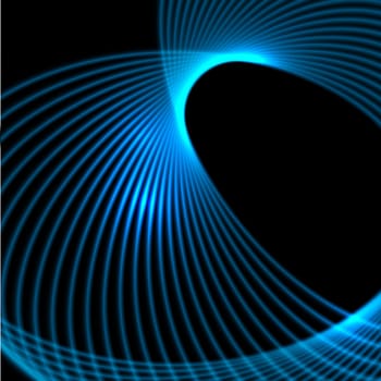 Abstract background with a glowing lines design