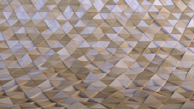 Render of 3D Geometric Abstract Background