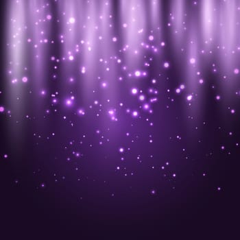 Abstract background with a glowing lights design
