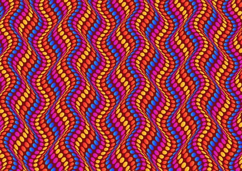 Abstract background with a gradient circles pattern design