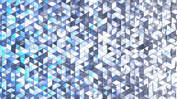 Render of 3D Geometric Abstract Background