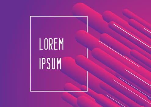 Abstract background with a creative gradient shapes design