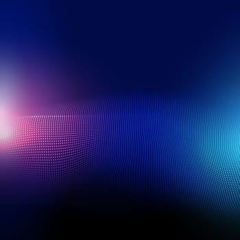 Abstract background with a modern halftone dots design