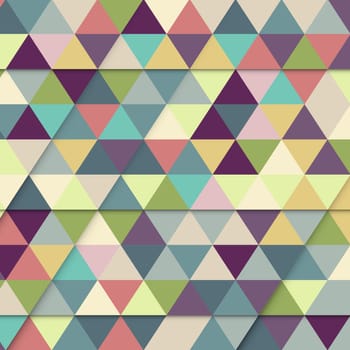 Abstract background with a geometric low poly design