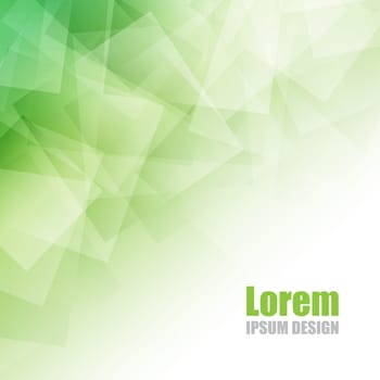Abstract background with a low poly design
