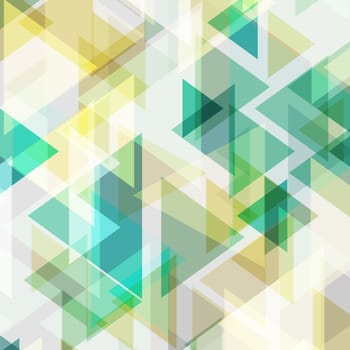 Abstract background with a low poly design