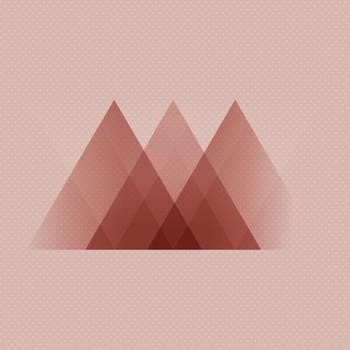 Abstract Scandinavian style low poly design background